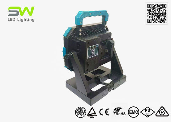 6500 ルメン 再充電可能 18V 20V ワークライト 交換可能な電動工具バッテリー