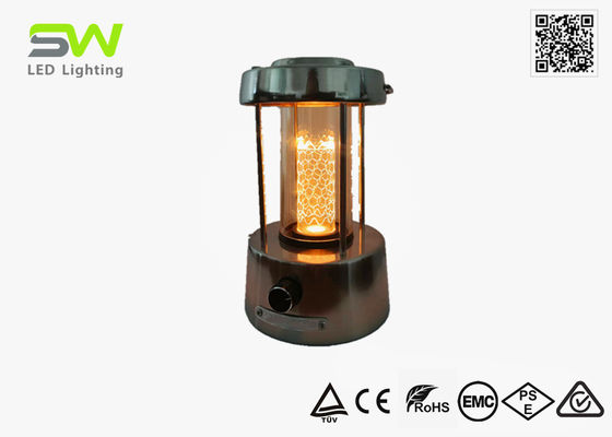 金属素材 5W LED キャンプランタン 暖色ビーム Type C 充電式