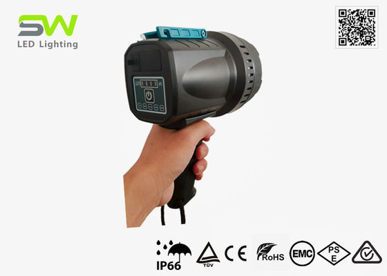 10000 Lumens Powerful Rechargeable LED Spotlight Adjustable Stand Tripod Mounted