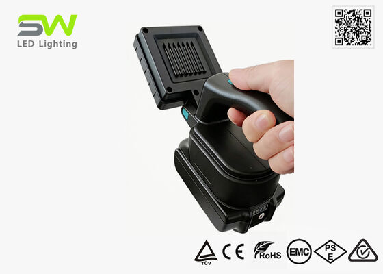 25W コンパクト ハンドヘルド 18V マキタ バッテリー 検査用のハンドル付き 作業灯